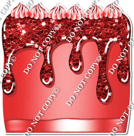 Sparkle Red - Split Cake