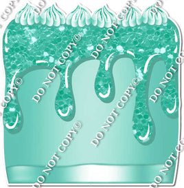 Sparkle Mint - Split Cake