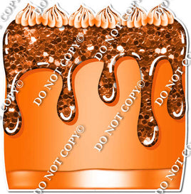 Sparkle Orange - Split Cake