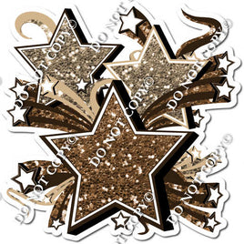 Chocolate & Tan Star Bundle