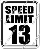 Speed Limit Statement w/ Variants