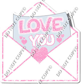 Sparkle Baby Pink Envelope w/ Variants