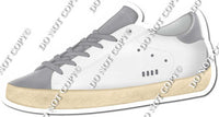 Grey & White Shoe