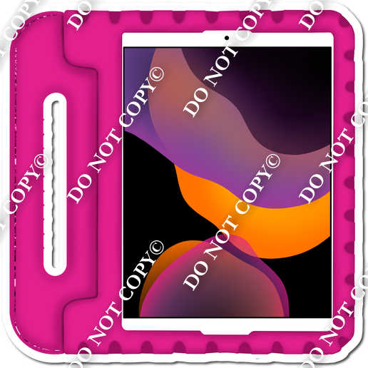Hot Pink Tablet with Foam Case| Sign Swag USA