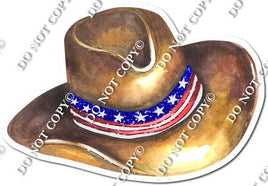 Cowboy Hat - American Flag w/ Variants