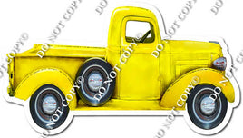 Old Yellow Ford Truck w/ Variants