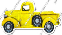 Old Yellow Ford Truck w/ Variants
