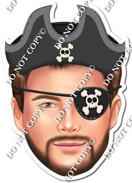 Pirate - Light Skin Tone Man - Pirate