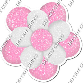 10 Petals Baby Pink & White Daisy w/ Variants