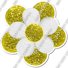 10 Petals Yellow & White Daisy w/ Variants