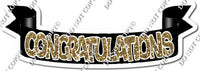 Gold Congratulations Banner