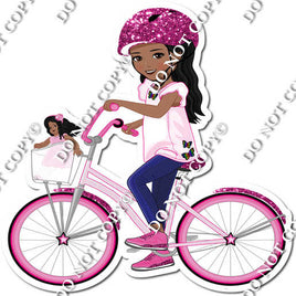 Girl on Bicycle w/ Variants