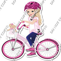 Girl on Bicycle w/ Variants