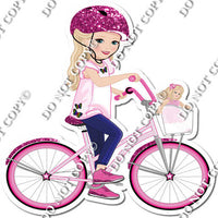 Girl on Bicycle w/ Variants