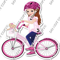 Girl on Bicycle w/ Variants