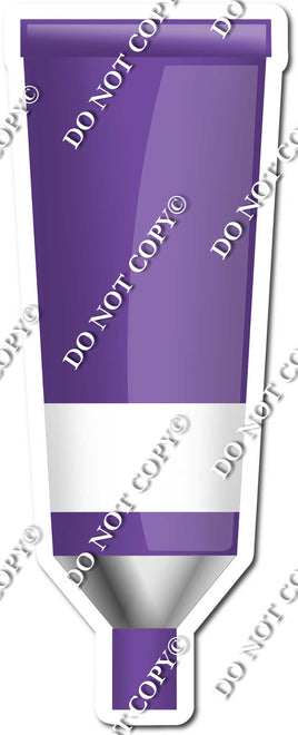 Purple - Vertical Paint Tube w/ Variants