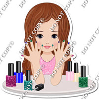Painting Nails - Girl w/ Variants