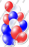 Flat 4th of July Balloon Bundle with Variants