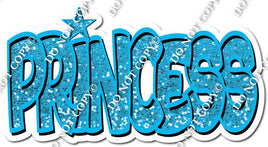 Caribbean Sparkle BB Font Princess Statement w/ Variant