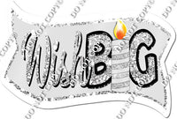 Light Silver Wish Big Statement