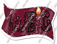 Burgundy Wish Big Statement w/ Variants