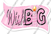 Baby Pink Wish Big Statement w/ Variants