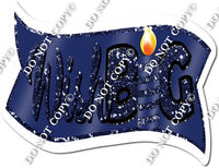 Navy Blue Wish Big Statement w/ Variants