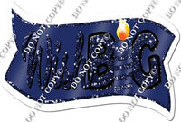 Navy Blue Wish Big Statement w/ Variants