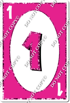 1 Game Card in Pink w/ Variants