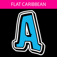 Flat - 18" GR 76 pc Alphabet Sets