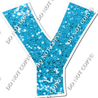 23.5" KG Individual Caribbean Sparkle - Alphabet Pieces