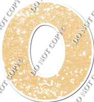 18" KG Individual Champagne Sparkle - Numbers, Symbols & Punctuation