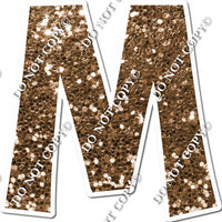 23.5" KG Individual Chocolate Sparkle - Alphabet Pieces