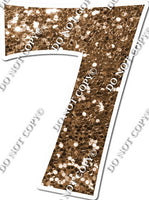 23.5" KG Individual Chocolate Sparkle - Numbers, Symbols & Punctuation