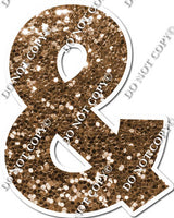 18" KG Individual Chocolate Sparkle - Numbers, Symbols & Punctuation