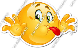 Emoji Stick Tongue Out 16 W s