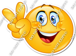 Emoji Peace Sign 16 W s