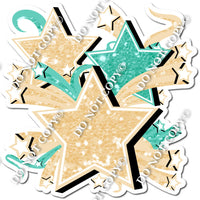 Star Bundle - Champagne & Mint