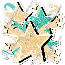 Star Bundle - Champagne & Mint