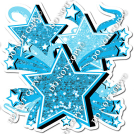 Star Bundle - Caribbean & Baby Blue