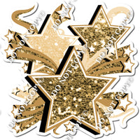 Star Bundle - Gold & Champagne