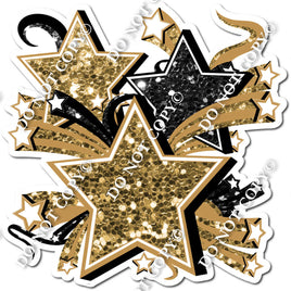 Star Bundle - Gold & Black