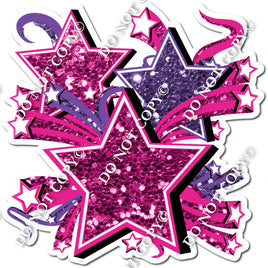 Star Bundle - Hot Pink & Purple