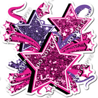 Star Bundle - Hot Pink & Purple