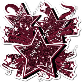Star Bundle - Burgundy
