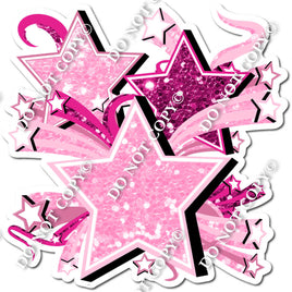 Star Bundle - Baby Pink & Hot Pink