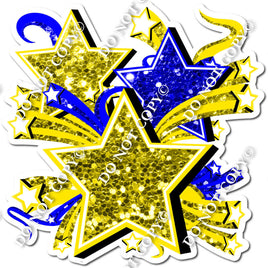 Star Bundle - Yellow & Blue