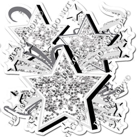 Star Bundle - Light Silver