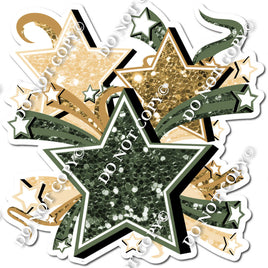 Star Bundle - Sage, Gold, Champagne