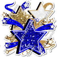 Star Bundle - Blue, Gold, White